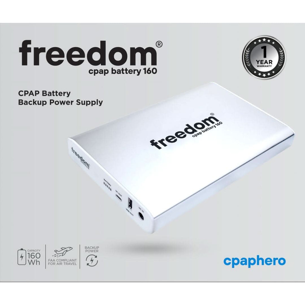 Freedom CPAP Battery V2 – The Ultimate Portable Power Solution for CPAP Users
