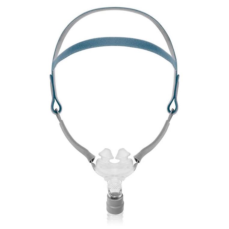 The Rio II Nasal Pillows CPAP Mask was designed with a unique rotating ball in socket swivel to allow for freedom of movement throughout the night making it the ideal Nasal Pillows Mask for active sleepers.