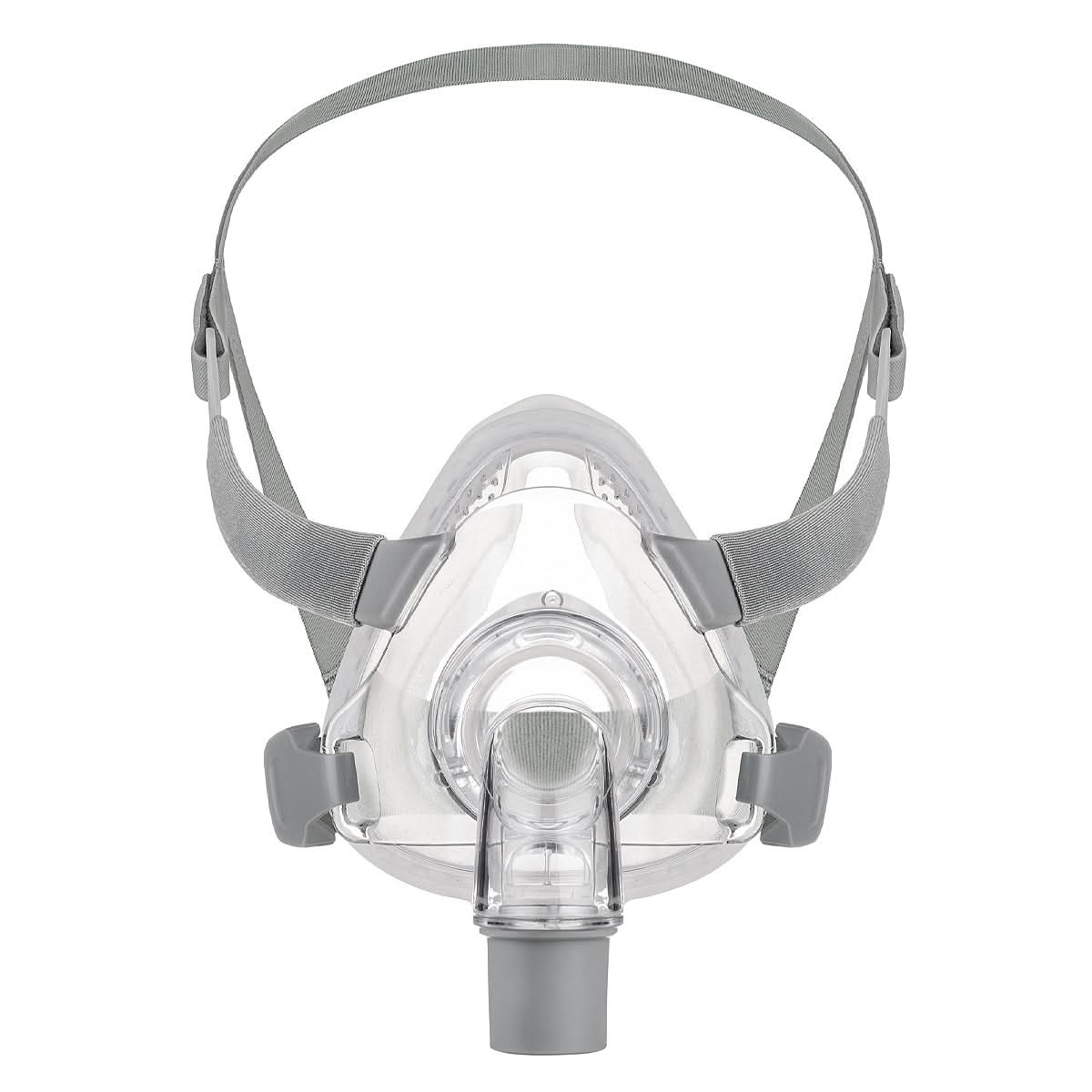 The Siesta Full Face Mask from 3B Medical has a lightweight frame and eliminates forehead support providing a clear line of sight, so you'll hardly know it's there. This FitPack includes Small, Medium & Large Full Face Cushions so you can try each one and find your best fit right out of the box.