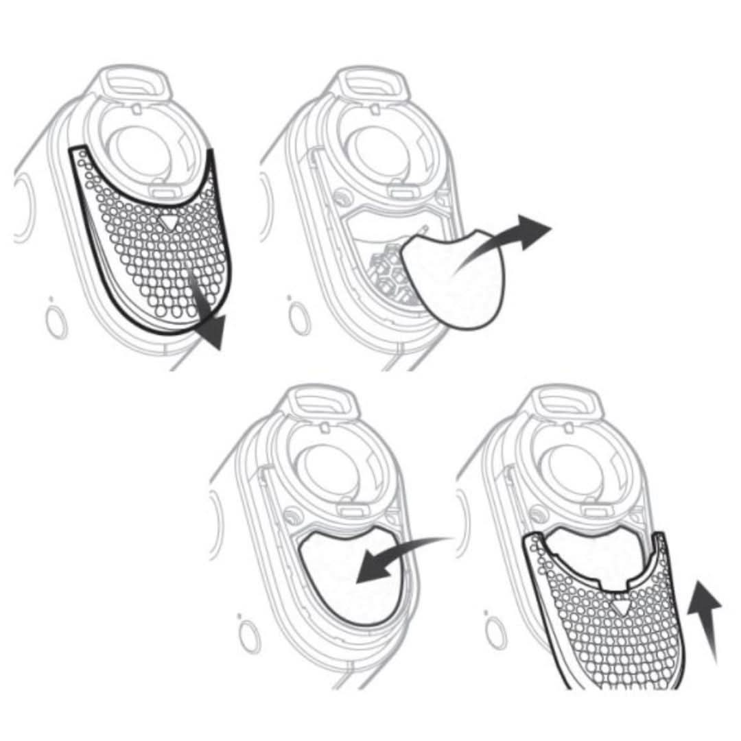 Disposable standard filter for AirMini CPAP machine. Replace the filter every 6 months. You may need to replace more often if there are any holes or blockages caused by dirt or dust.  The filter cannot be washed.
