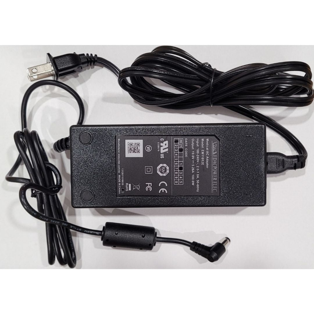 AC Adapter power supply for the P2 Portable Oxygen Concentrator.