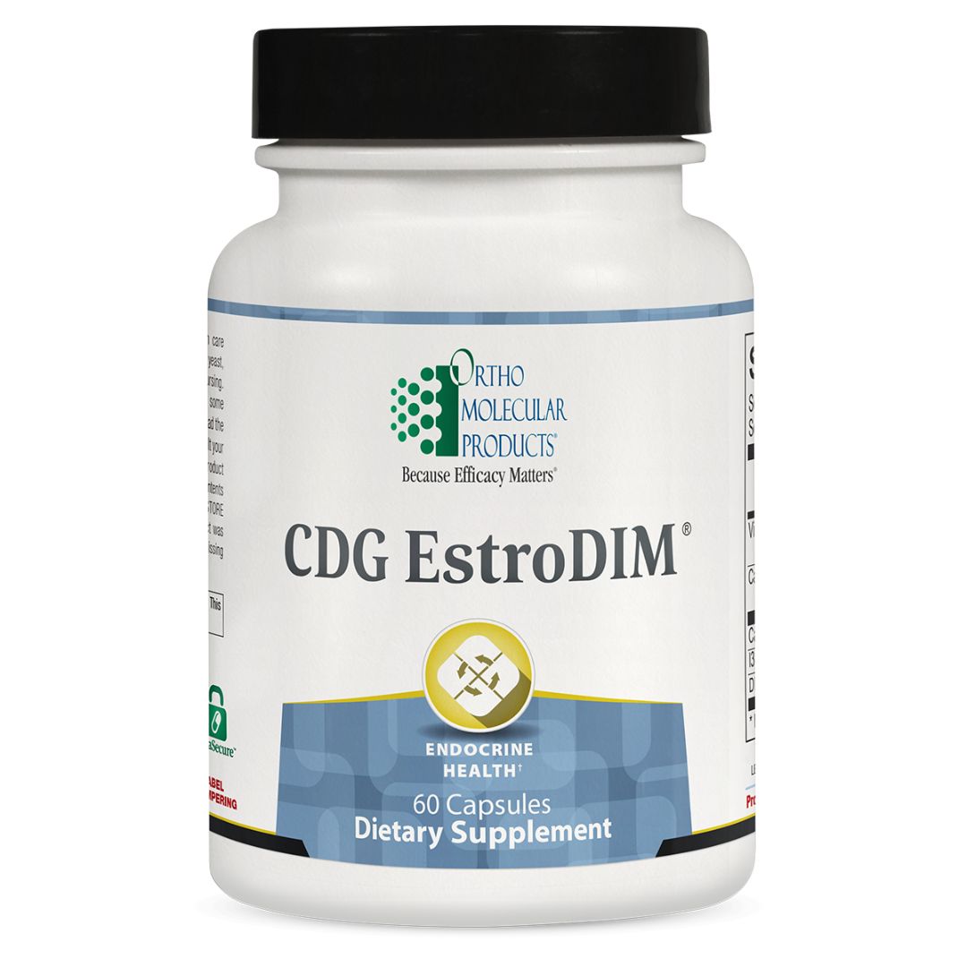 CDG EstroDIM® includes the combined power of two metabolites to support estrogen balance and breast and prostate health.