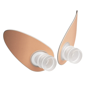 Close-up view of Bleep DreamPort adhesive patches for DreamWay CPAP interface, featuring hypoallergenic disposable patches with integrated breathing ports for sleep apnea therapy