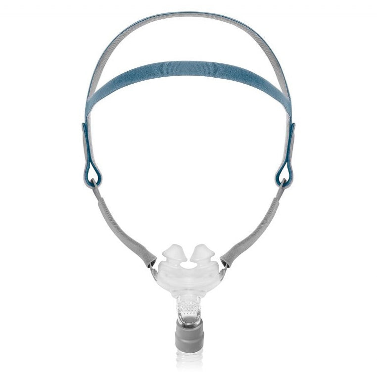 The Rio II Nasal Pillows CPAP Mask was designed with a unique rotating ball in socket swivel to allow for freedom of movement throughout the night making it the ideal Nasal Pillows Mask for active sleepers.