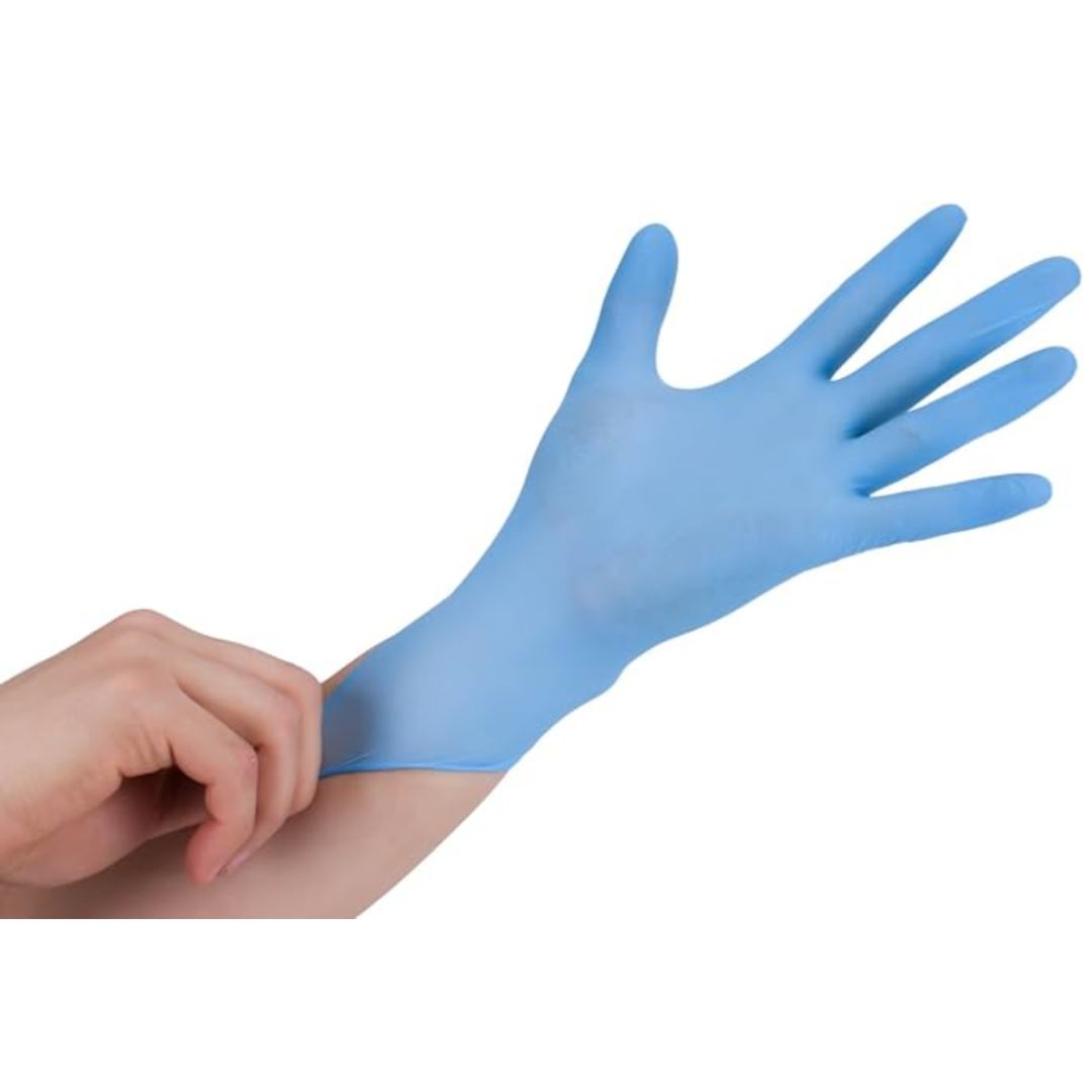 Nitrile Powder-Free Exam glove for dental and medical offices or multipurpose use. Free shipping and delivery are available. We are located in New Jersey.