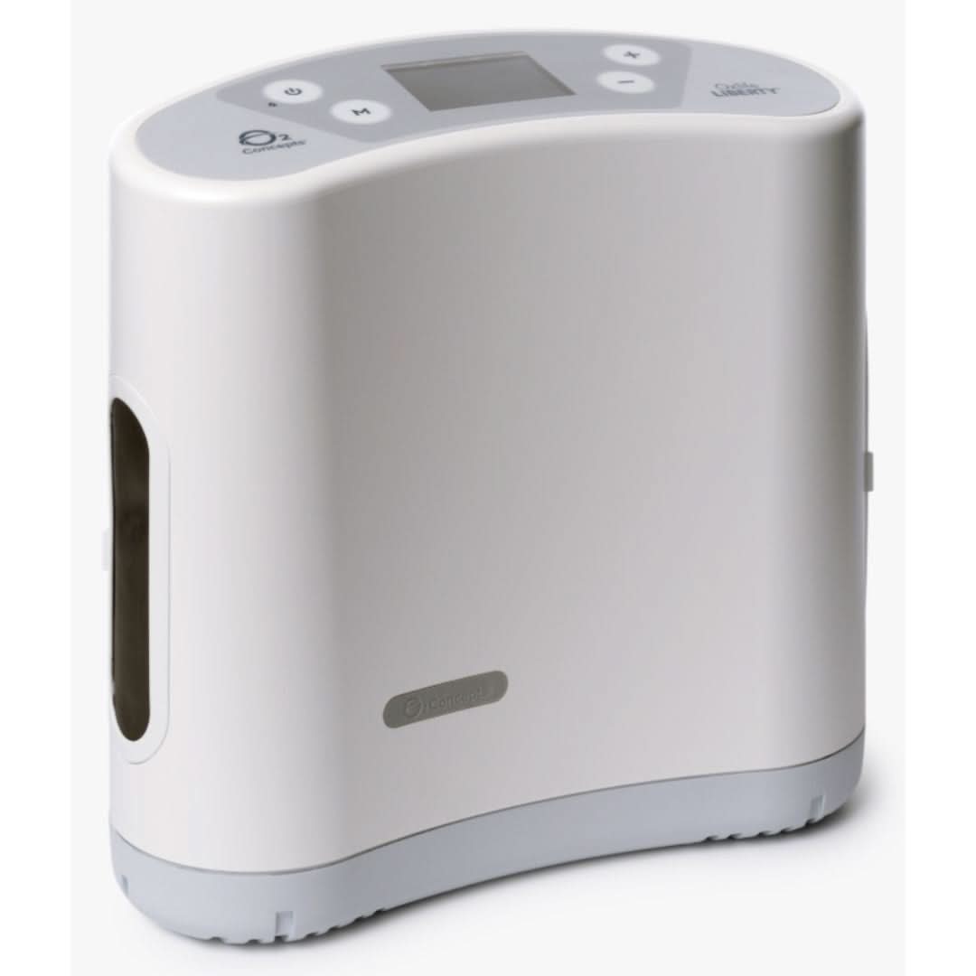 The most advanced continuous flow portable oxygen concentrator  (POC) available, the new Oxlife LIBERTY™ delivers 24/7 continuous flow oxygen and the largest pulse dose of any wearable POC with the convenience of a compact, lightweight design. Free shipping and delivery are available. We are located in New Jersey.