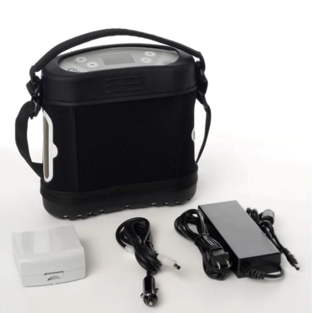 The most advanced continuous flow portable oxygen concentrator  (POC) available, the new Oxlife LIBERTY™ delivers 24/7 continuous flow oxygen and the largest pulse dose of any wearable POC with the convenience of a compact, lightweight design. Free shipping and delivery are available. We are located in New Jersey.